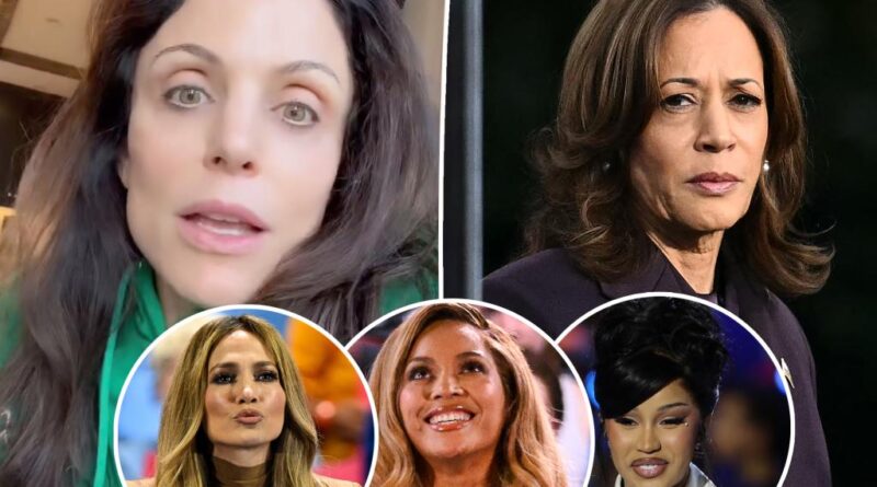 Bethenny Frankel slams Kamala Harris for "celebrity dating" ahead of 2024 election: "Useless" and "flex"